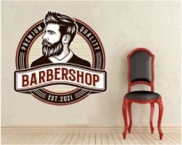 Sticker Barber Shop Premium