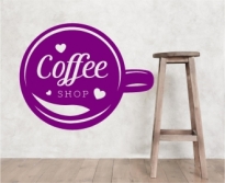 Sticker Coffe Shop