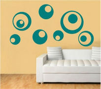 Sticker decorativ buline abstracte