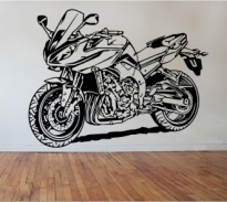 Sticker decorativ motocicleta sport