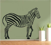 Sticker decorativ zebra
