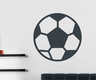 Sticker decorativ minge de fotbal