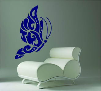 Sticker decorativ fluture varianta 12