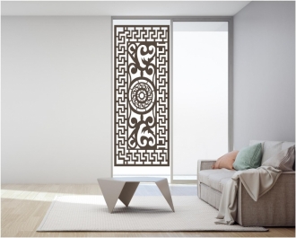 Sticker geam model 007