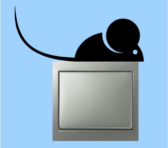 Sticker intrerupator soricel