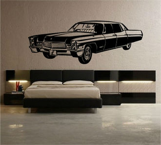 Sticker masina retro 5