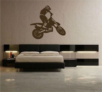 Sticker motocicleta cros