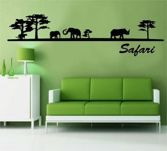 Sticker tablou Safari