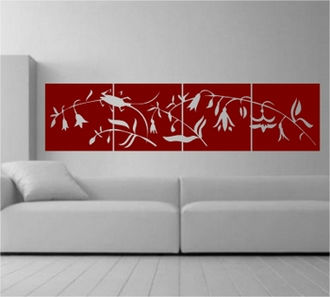 Sticker Tablou vegetal