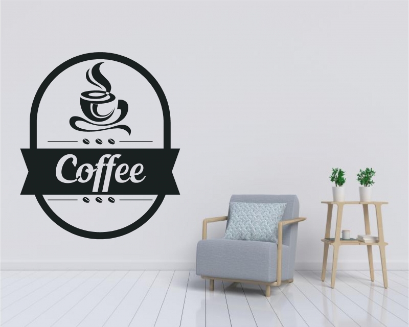 Sticker decorativ Coffee