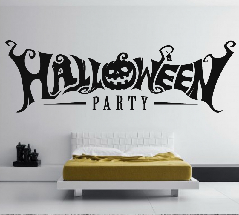 Sticker decorativ Halloween Party
